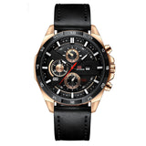 Business Calendar Waterproof Multifunctional Decorative Casual Quartz Watch
