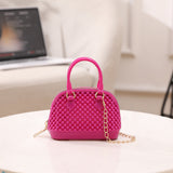 Korean Style Fashion Hollowed-out Jelly Shell Bag