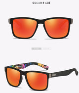 DUBERY Brand Design Polarized Sunglasses Men Driver Tints Male Vintage Sun Glasses For Men Spool Mirror Summer UV400 Oculos