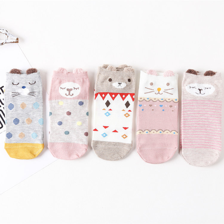 Cute cartoon children's socks