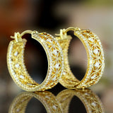 Ear Clip Horse Eye Flower Butterfly Jewelry