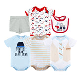 Six sets of newborn clothes