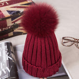 Fur ball fur hat