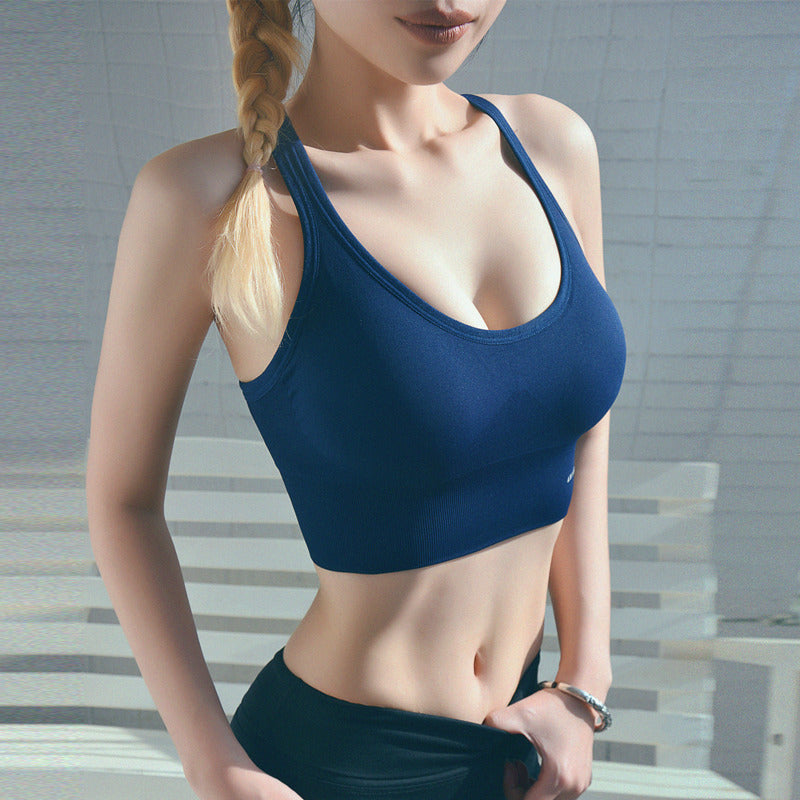 Yoga Beauty Back Gym Bra High Strength Shockproof