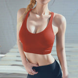 Yoga Beauty Back Gym Bra High Strength Shockproof