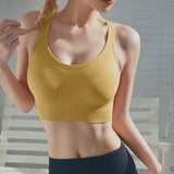 Yoga Beauty Back Gym Bra High Strength Shockproof