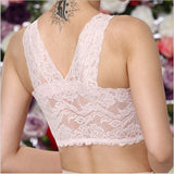 Breathable and Comfortable Full Lace Restraint Sleep Underwear Ladies Vest