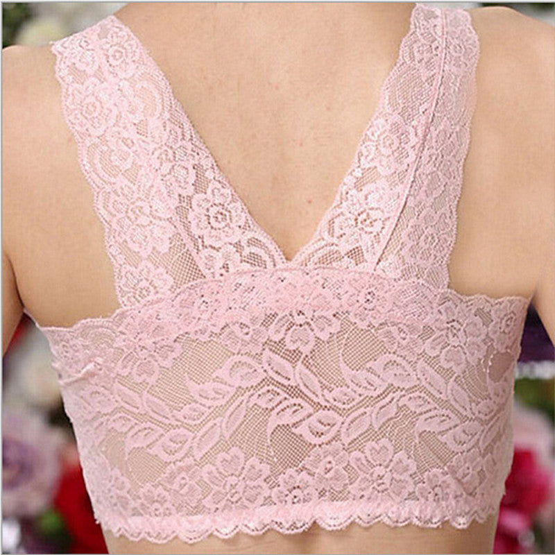 Breathable and Comfortable Full Lace Restraint Sleep Underwear Ladies Vest