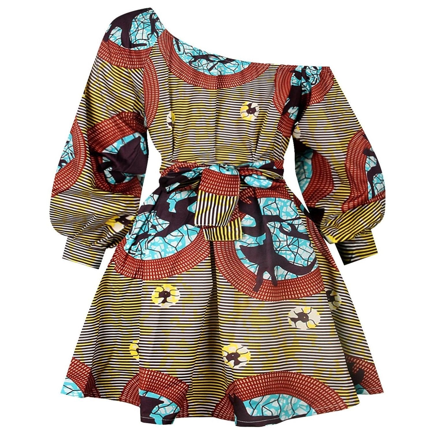 Women's Vintage African Evening Dress
