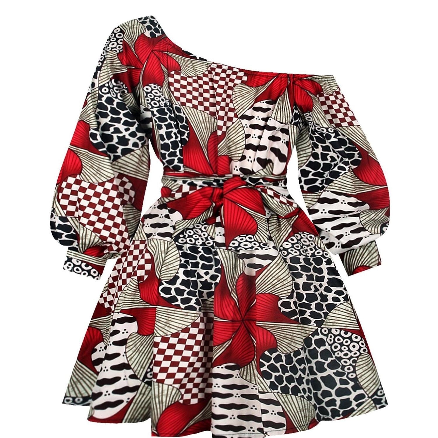 Women's Vintage African Evening Dress