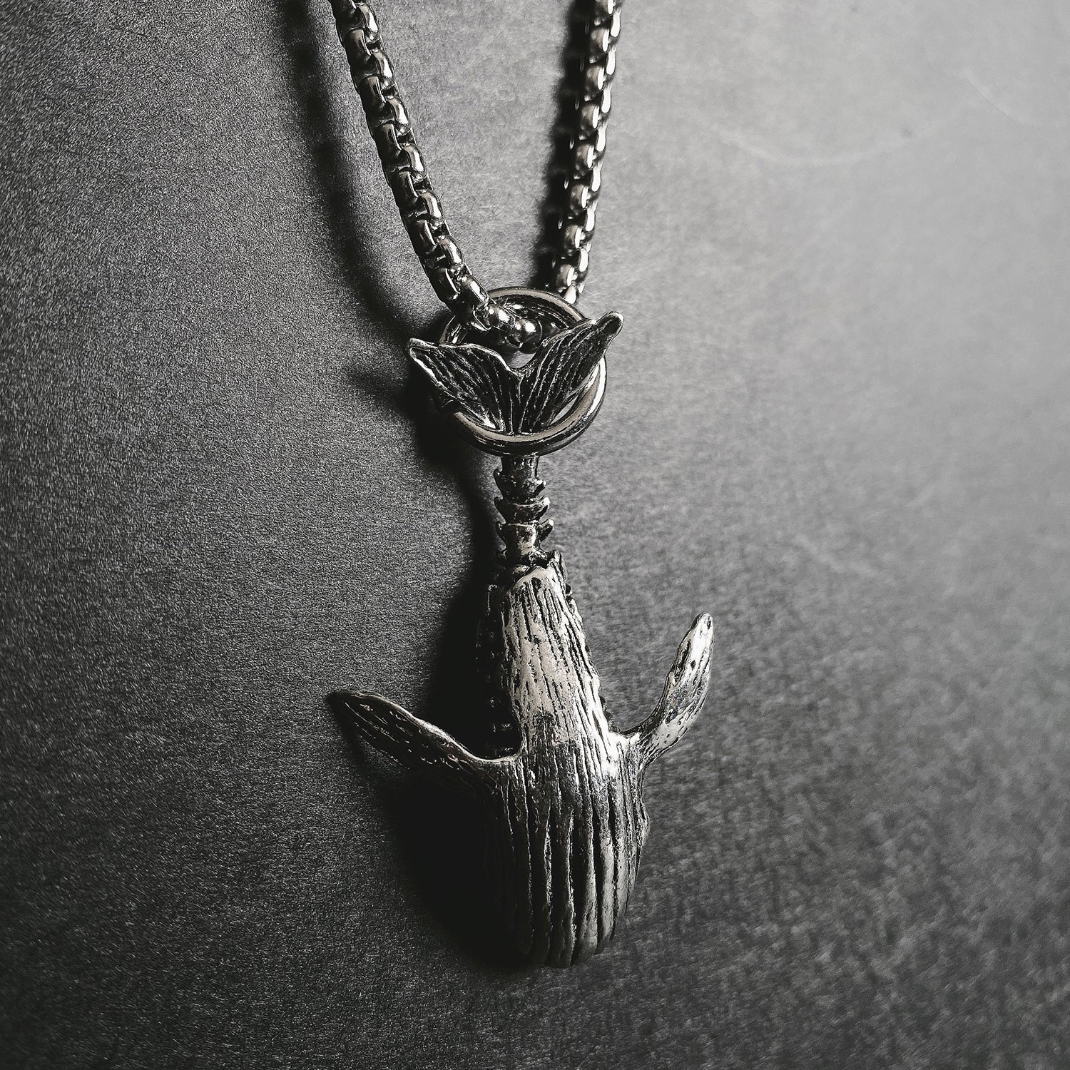 Whale Necklace Men And Women Hipster Ins Pendant Hip-Hop Personality