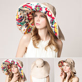 Sun Protection Big Along Fisherman Hat