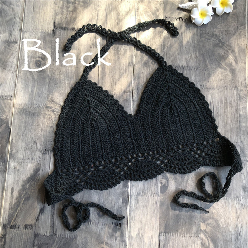 Hand Crocheted Bikini Wrap Breast Ladies