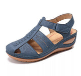 Foreign Trade Sandals,Large Size Women Outer Pierced Shoes, Women Shoes, Summer Fashion Mid-Heel Soft Women Sandals