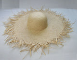 NEW Handmade Women Straw Sun Hats Large Wide Brim Gilrs High Quality Natural Raffia Panama Beach Straw Sun Caps For Holiday