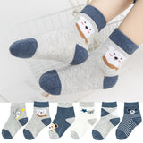 Boys And Girls Baby Cotton Socks Summer Breathable Boat Socks Middle School Children Student Socks