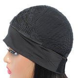 Wig Headgear Fluffy Explosion Head Scarf Wig Female African Small Roll Headscarf
