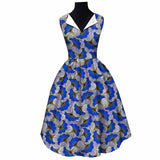 African National Cotton Batik Dress