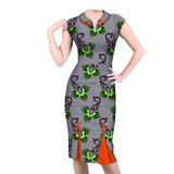 African Spring Casual Dress 1825001