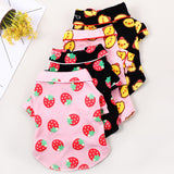 Spring And Summer Dog Clothes Cotton Home Clothes Teddy Pet Air-Conditioned Room