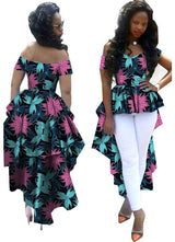 African Printed Whole Cotton Blouse
