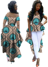 African Printed Whole Cotton Blouse