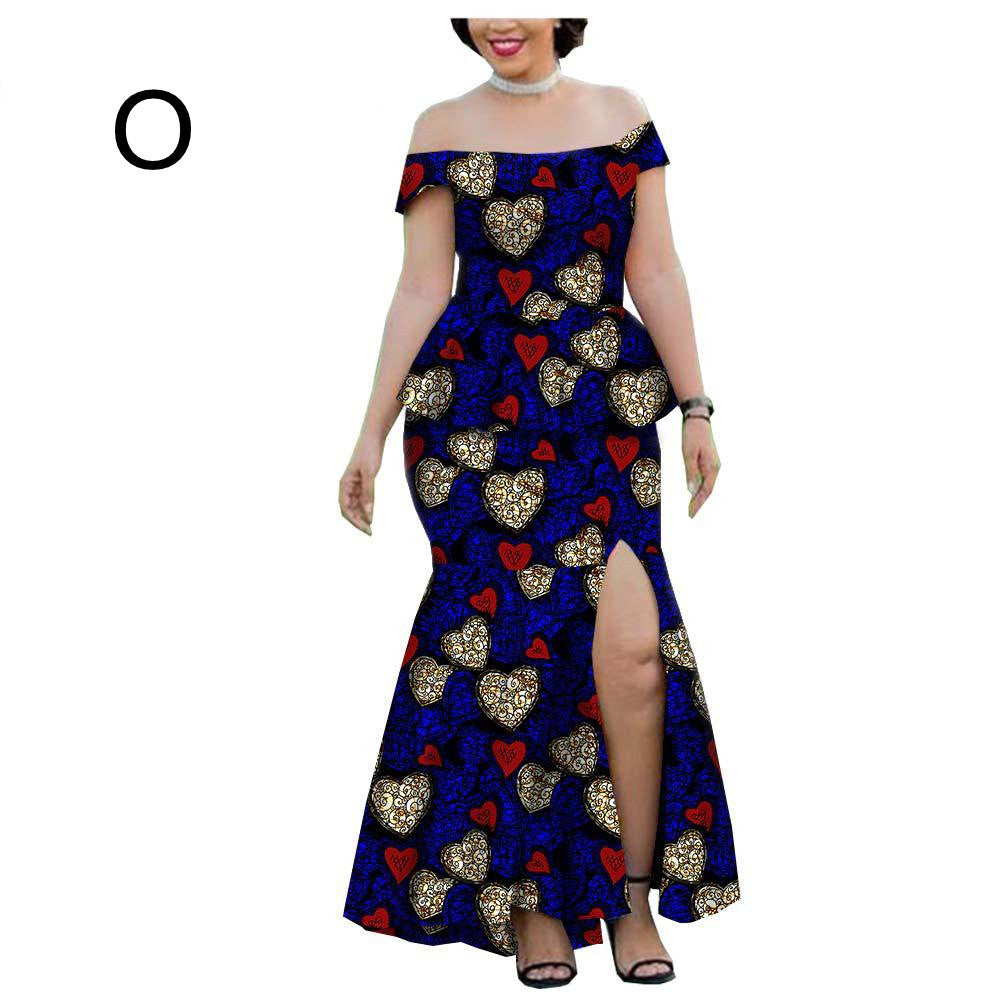 New Style Hot-Selling African Ethnic Printing Batik Cotton Plus Size Fashion Casual Suit