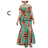 New Style Hot-Selling African Ethnic Printing Batik Cotton Plus Size Fashion Casual Suit