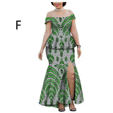 New Popular African Ethnic Printing Batik All Cotton Large Fashion Casual Suit Afripride1925005