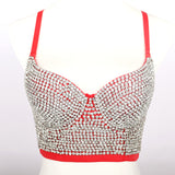 Fashion Ladies Camisole And Beaded Bra