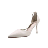Stiletto Sandals High Heels Hollow Single Shoes