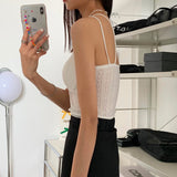 Nan Tao Sexy Lace Beauty Back Ladies Wrapped Chest Bottoming Sling Bra Pad Girl Hollow Tube Top