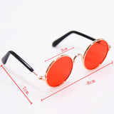 Trendy Vintage Round Pet Glasses