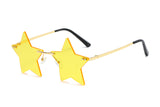 Rimless Star Fashion Small Sun glasses
