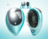 Electric Sound Wave Vibration Magnetic Massage Comb Portable Negative Ion Hair Comb