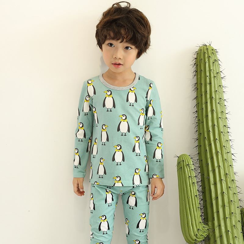 Children's cotton clothes suit