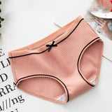 Ladies Fashion Mid-Waist Panties