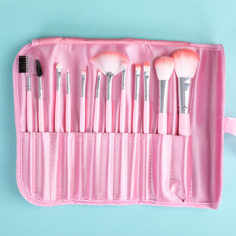 Beginner makeup brush set
