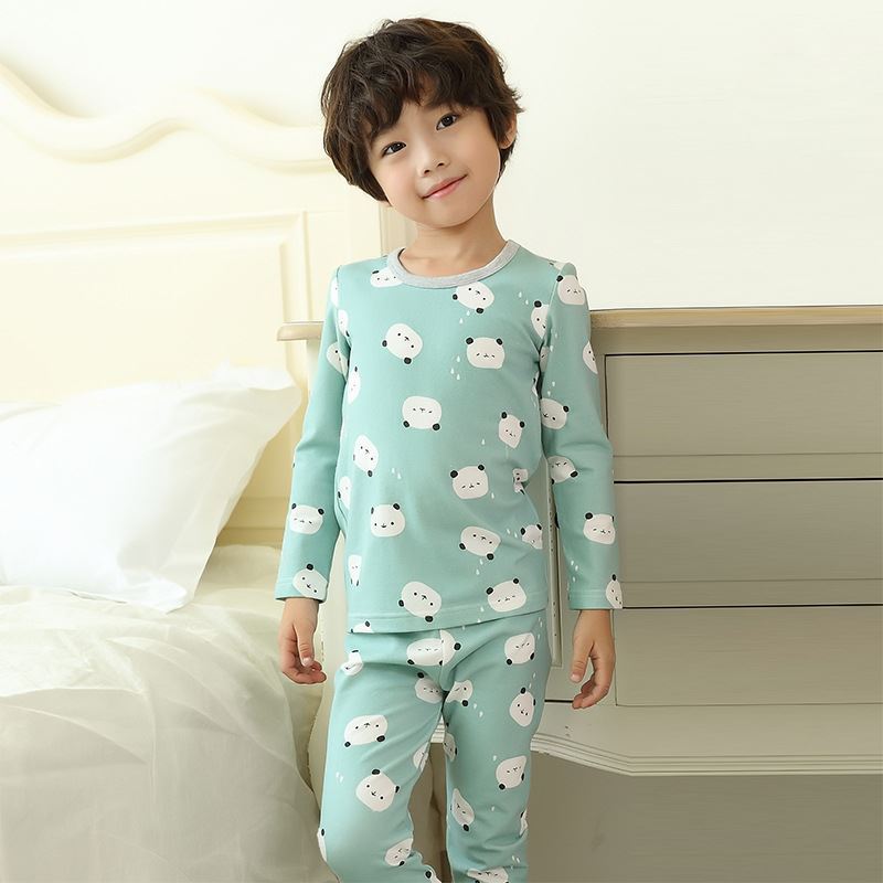 Children's cotton clothes suit