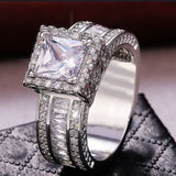 Silver Fashion Female Ring Engagement
