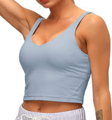 Ladies Multi-color Removable Chest Pad Breathable Shockproof Sports Workout Beauty Back Seamless Underwear