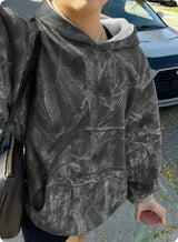 Hoodie Hot Sale Long Sleeve Jungle Maple Leaf Branches