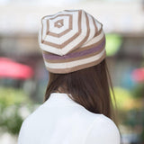 Women's New Striped Woolen Hat Knitted Hat