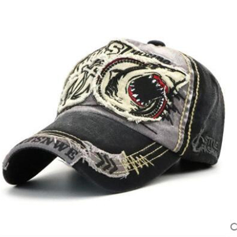 Casual all-match fashionable denim cap