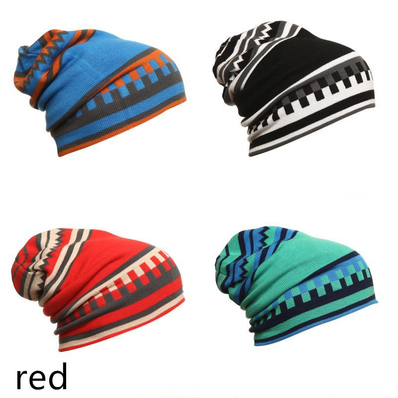 Ski hat knitted hip hop Korean tide pile hat