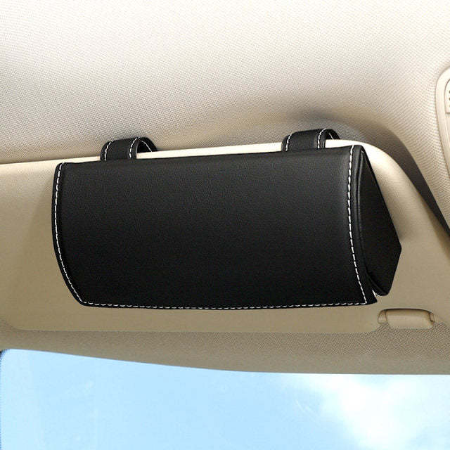 Car Sun Visor Storage Glasses Case