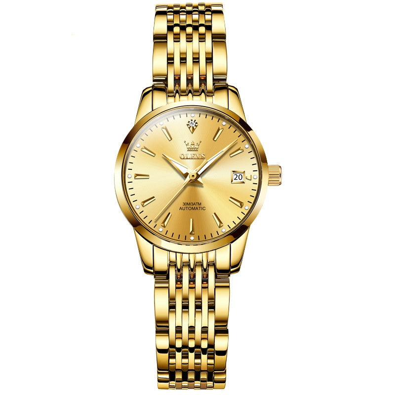 Automatic Mechanical Watch Minimalist Thin Women's Watch