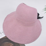 Outdoor bow hat with big bow