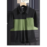 New Ice Silk Quick-drying Polo Shirt Men's Short-sleeved T-shirt