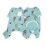Autumn And Winter Pet Cotton Pajamas Cute Dog Clothes